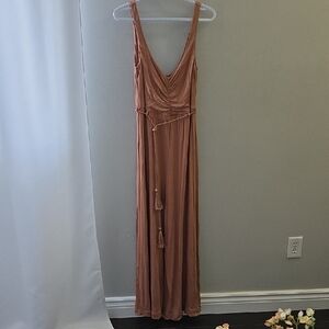 H&M Terracotta Maxi Dress